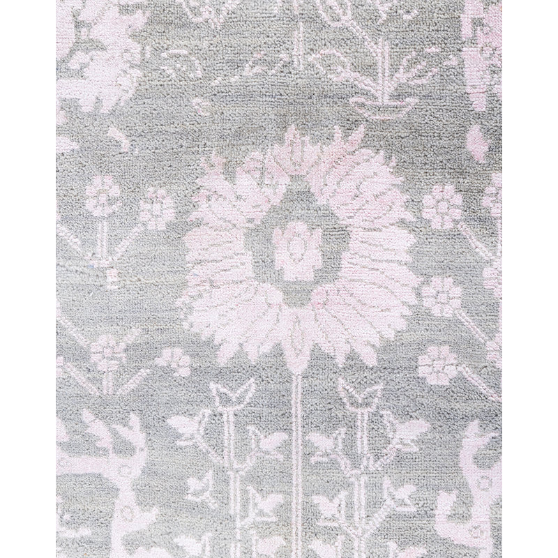 Overdyed One-of-a-Kind 8' 1" x 10' 4" Hand Knotted Area Rug