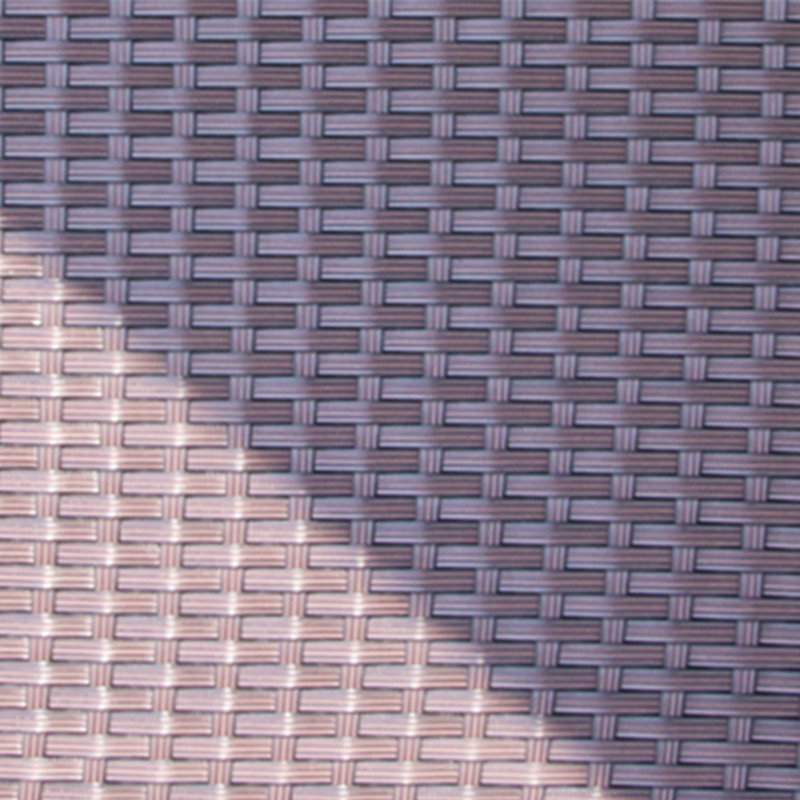 Chaise de plage d'extérieur inclinable en rotin