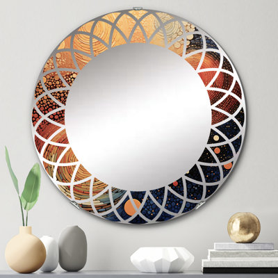 Vyonne - Miroir mural moderne rond