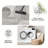 Grey Mid-Century   area rugs for Living Room, Soft and Comfortable, Suitable for all seasons, easy to maintain, machine washable Indoor floor mat, Under Table Farmhouse suitable for Bedroom, Dining Room, Study,  Balcony, Home Decor Patio-879045932