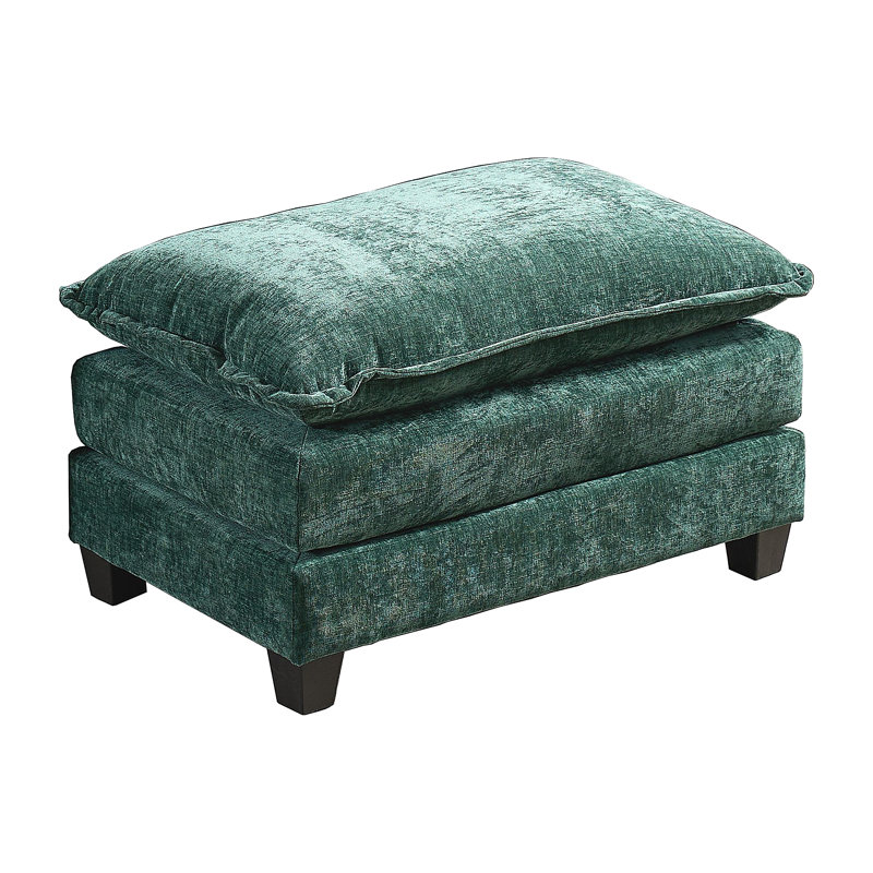 Cloud Sofa Ottoman Only, Sectional Couch, Green