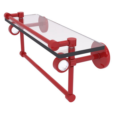 Tablette flottante avec barre à serviettes Clearview