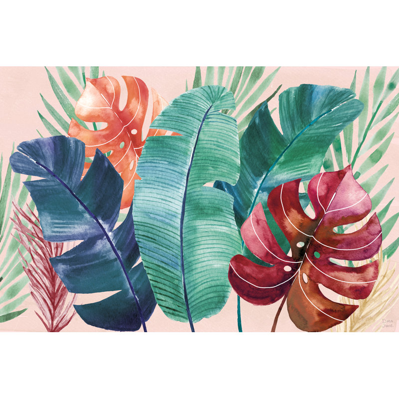 The Tropics I by Dina June - Wrapped Canvas Art Prints, 20cm H x 30cm W x 3.8cm D