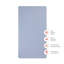 Dewdrop Muslin Crib Sheet