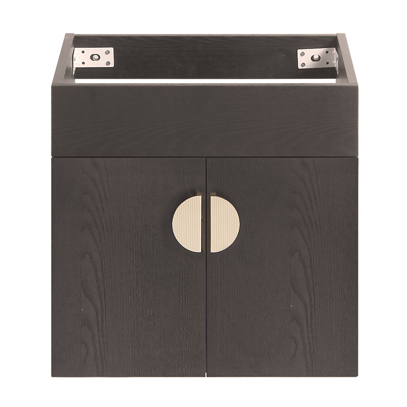 20''Bathroom Vanity,black Excluding sink (Without ceramic basin)