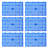 6Pcs Floor Pallets