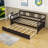 Eolia Wood Daybed With Trundle-846689904-846689914