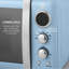 Swan Retro LED Digital Microwave with Glass Turntable, 5 Power levels & Defrost Setting, 20L, 800W-69352852