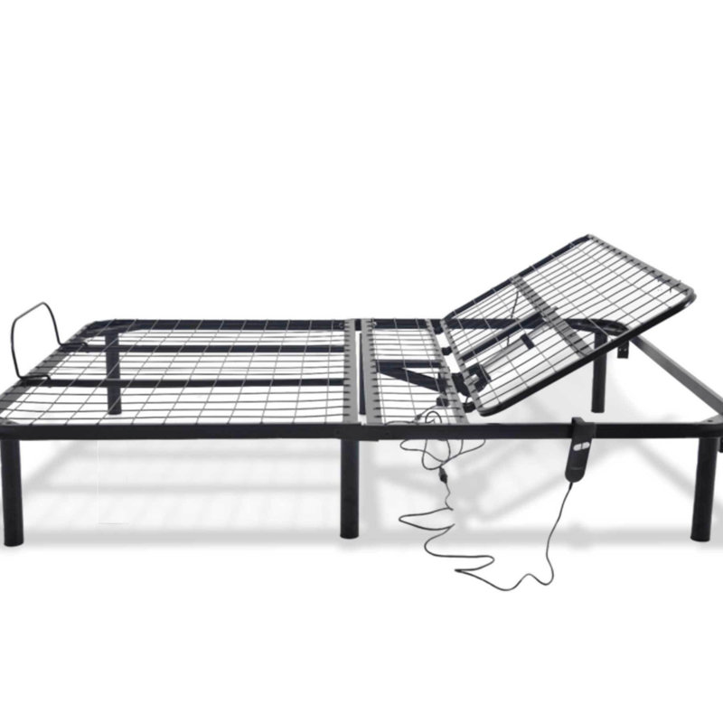 Black Head Up Only Twin Adjustable Bed Base