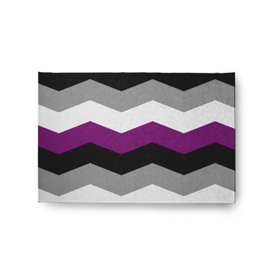 Chenille Chevron Indoor Rug