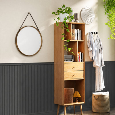 Panneau mural moderne en bois texturé GarveeHome - noir mat, 100% imperméable, installation facile, 77,6 po x 40,1 po