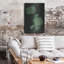 Art mural en métal luxueux «Palm Botanical 3 Black» par Julia Purinton-106417480