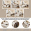 Lit de jour avec bureau amovible, tiroirs de rangement et table d'appoint hydraulique-1379731074-1379731084