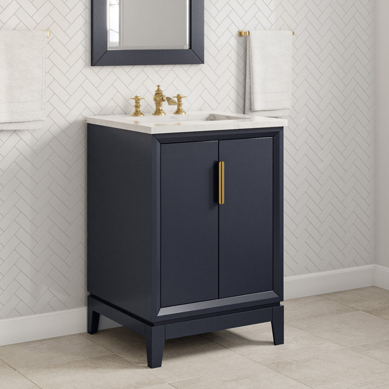 24" Single Bathroom Vanity Set, Monarch Blue