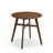 Charlette 14.8" 5-Piece Modern Solid Wood Round Pub Table Set with Upholstered Pub Chairs (Seats 4)