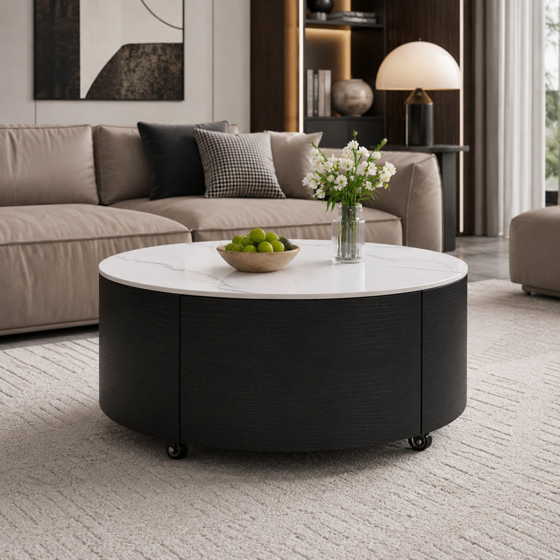 Table basse 29,5 po Caston, Black