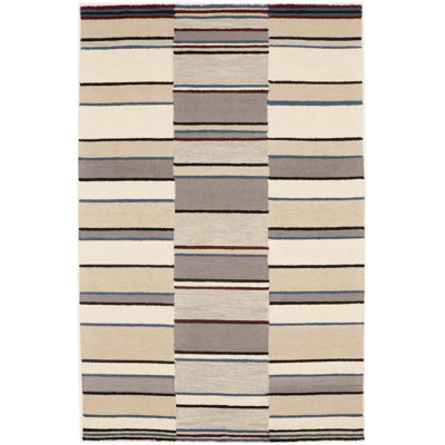 Performance Wool Striped Indoor Rug