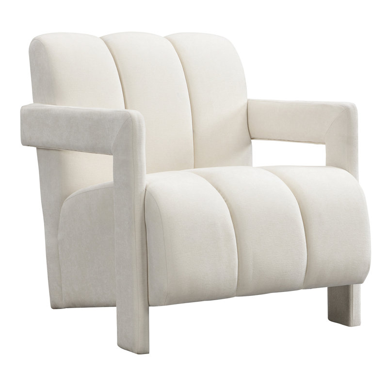 Fauteuil moderne pour espace de vie - 26,3 po, en forme de L, rembourrage épais, capacité de charge maximale de 228 lb, poids