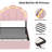 Upholstered Kids Platform Bed with LED Lights and Petal Headboard-1341142311-1341142307