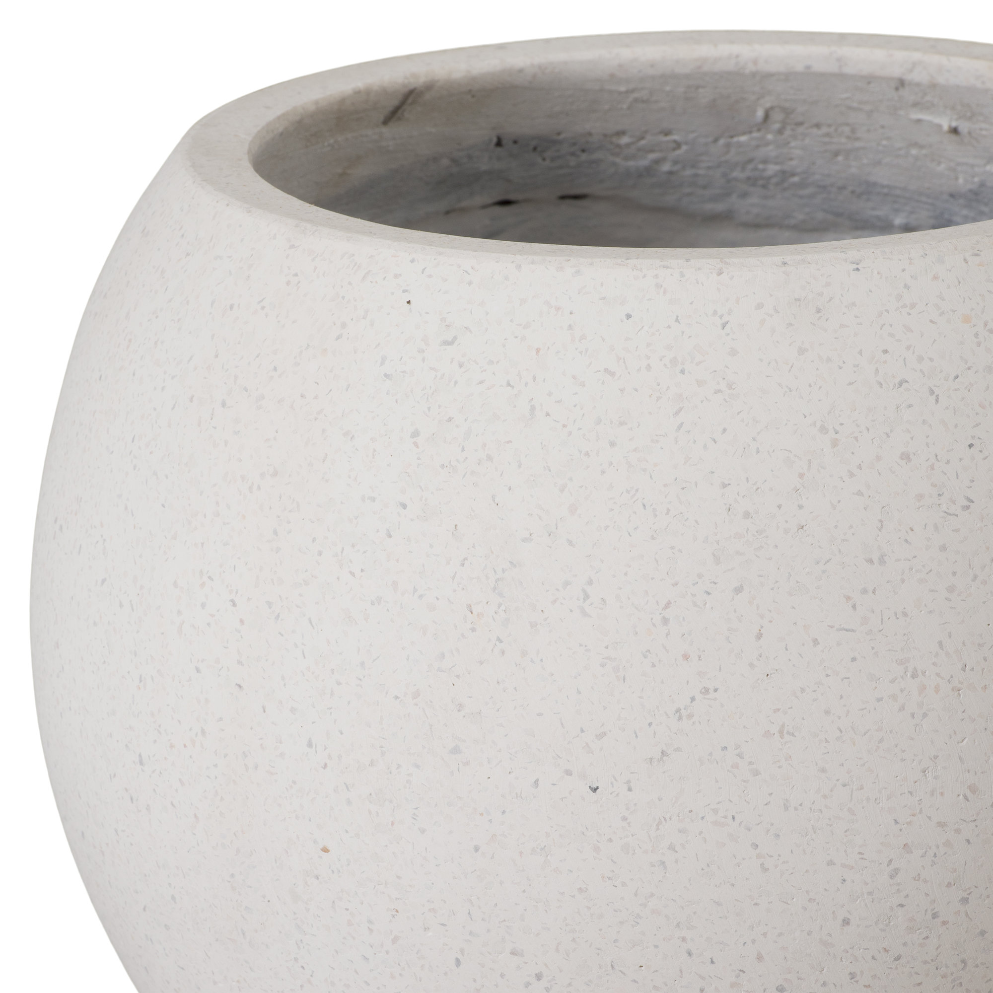 Handmade Pot Planter, 12.5"H x 14"W x 14"D