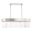 Luminaire suspendu pour îlot de cuisine à 4 lumières avec détails en cristal Bamey-892998338