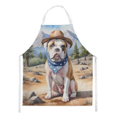 No Pattern Bib Apron