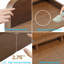Washer Dryer Countertop, Laundry Wood Shelf Topper with Edge, Spacious Double Layer Organizer for Efficient Storage and Organization, WALNUT-744116429