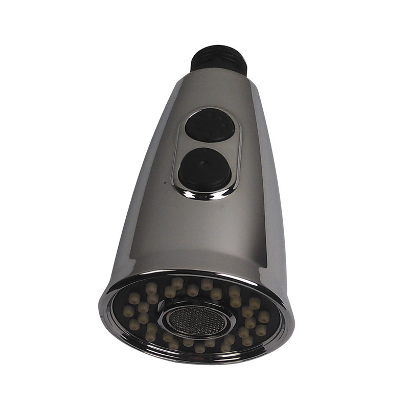 Kingston Brass Made To Match 2-Function Stream Flow and Full-Spray Pull-Down Sprayer, Polished Chrome