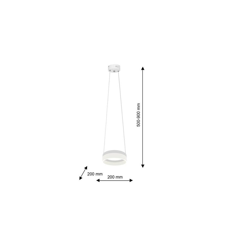 Casal 1 - Light LED Drum Pendant