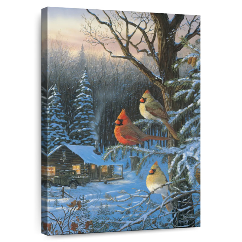 Brampt Cabin Fever, 30" H x 20" W