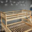 Muskoka Bunk Bed with Built-in Ladder Included-1801099301