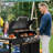 JOVNO 4 - Burner Freestanding Propane Gas Grill with Side Burner-101253395