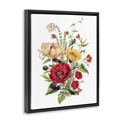 Ensemble de cadres flottants Bundle Of Wild Florals