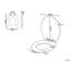 Toilet Seat MAZARUNI Soft Close White