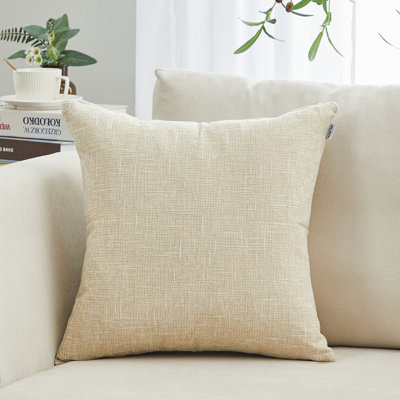 Linen Throw Pillow