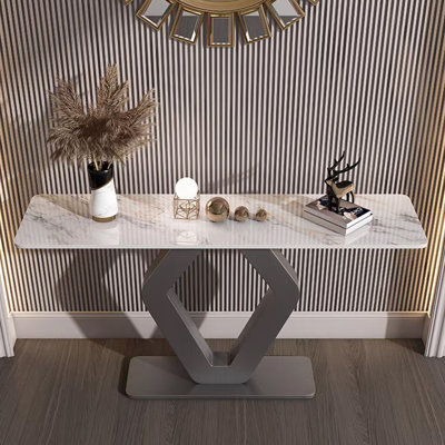 Console moderne en pierre frittée de luxe moderne