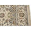 Tapis oriental crème / bleu clair / beige traditionnel 5 pi 11 po x 9 pi 1 po Indo Nain