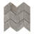 Famed 3" x 6" Porcelain Chevron Mosiac Tile