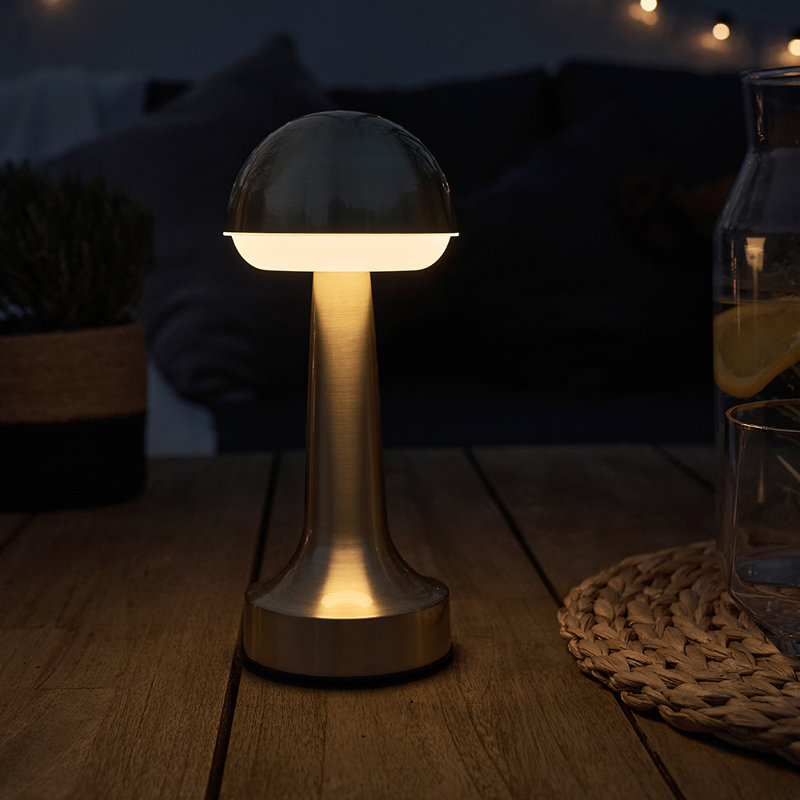 Fennia 24cm Battery Powered Integrated LED Outdoor Table Lamp