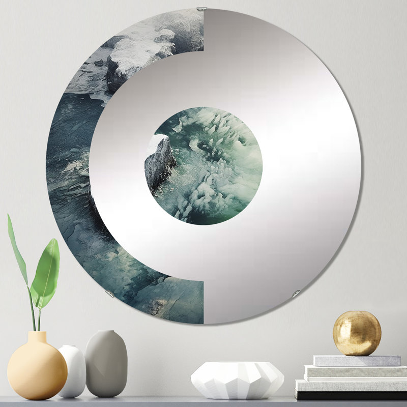Miroir mural Fayina, 31,4 po x 31,4 po