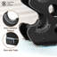 Support à 4 niveaux avec haltères à structure en A pour poids de 3 à 20 lb, support de poids robuste doublé en silicone pour l'organisation de gymnastique à domicile (haltères non incluses)