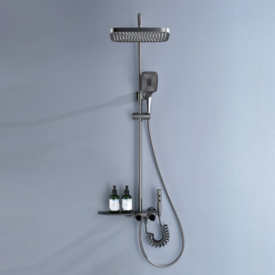 Lefton Thermostatic Complete Shower System with Temperature Display SST2201-2