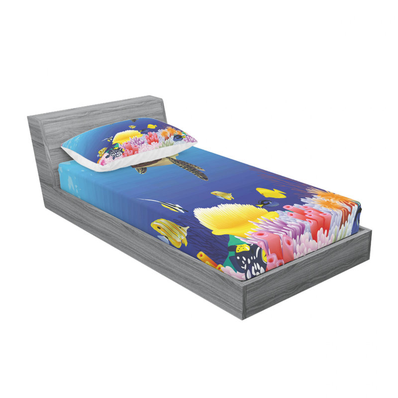Ensemble de draps Coon, Ensemble de draps pour lit simple avec drap-housse