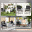 Folding Patio Dining Armchair
