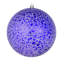 Ornement boule craquelée-438799379