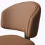 Ensemble de 2 chaises de salle à manger en bois et en tissu rembourré-740649571-740649572