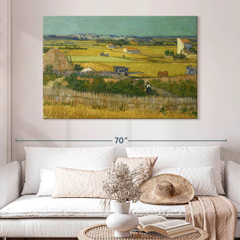 Alvord The Harvest 1888, H 34 po x l 51 po
