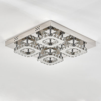 Tarren Glass LED Flush Mount
