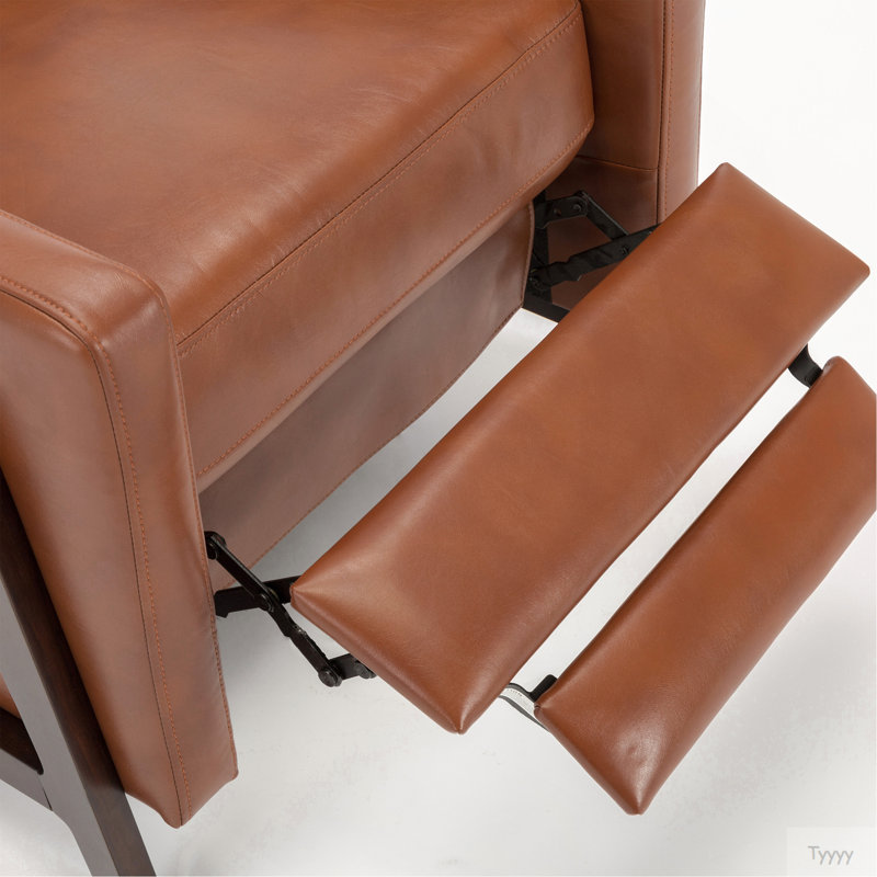 Fauteuil inclinable par pression Madeline - Caramel