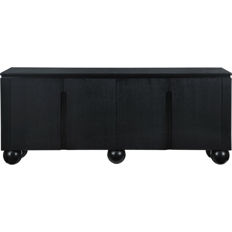 Cardiff Sideboard/Buffet, Black/Black